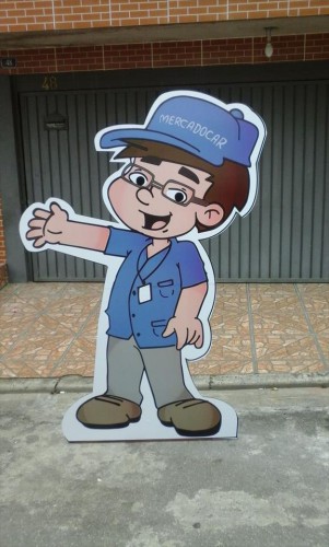 TOTEM EM PVC EPX. 5MM 80 + PROPORÇÃO 